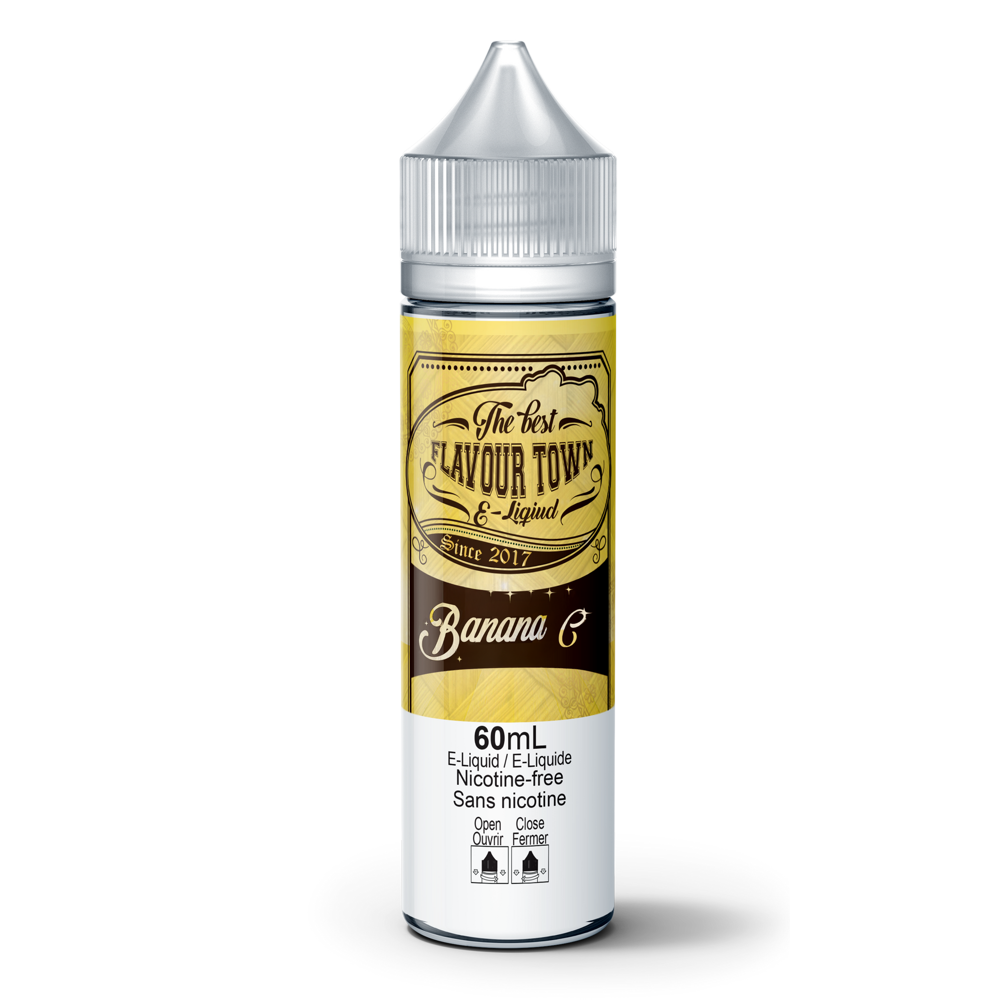 Flavour Town Banana C. 60ml - Bulk E-Juice Canada Flavour Town Banana C. 60ml - Bulk E-Juice Canada