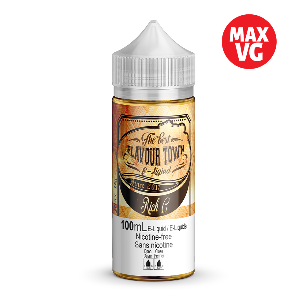 MAX VG Flavour Town Rich C.  100ml