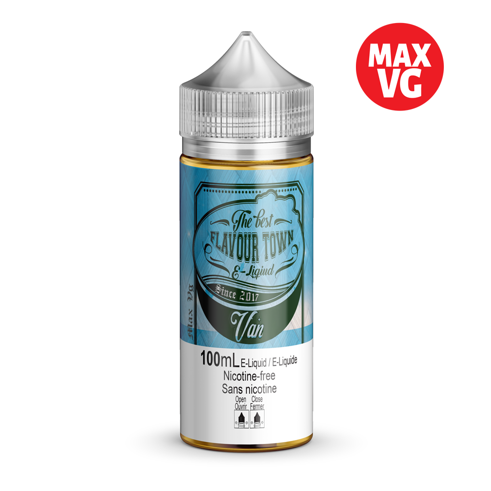 MAX VG Flavour Town Vanilla 100ml
