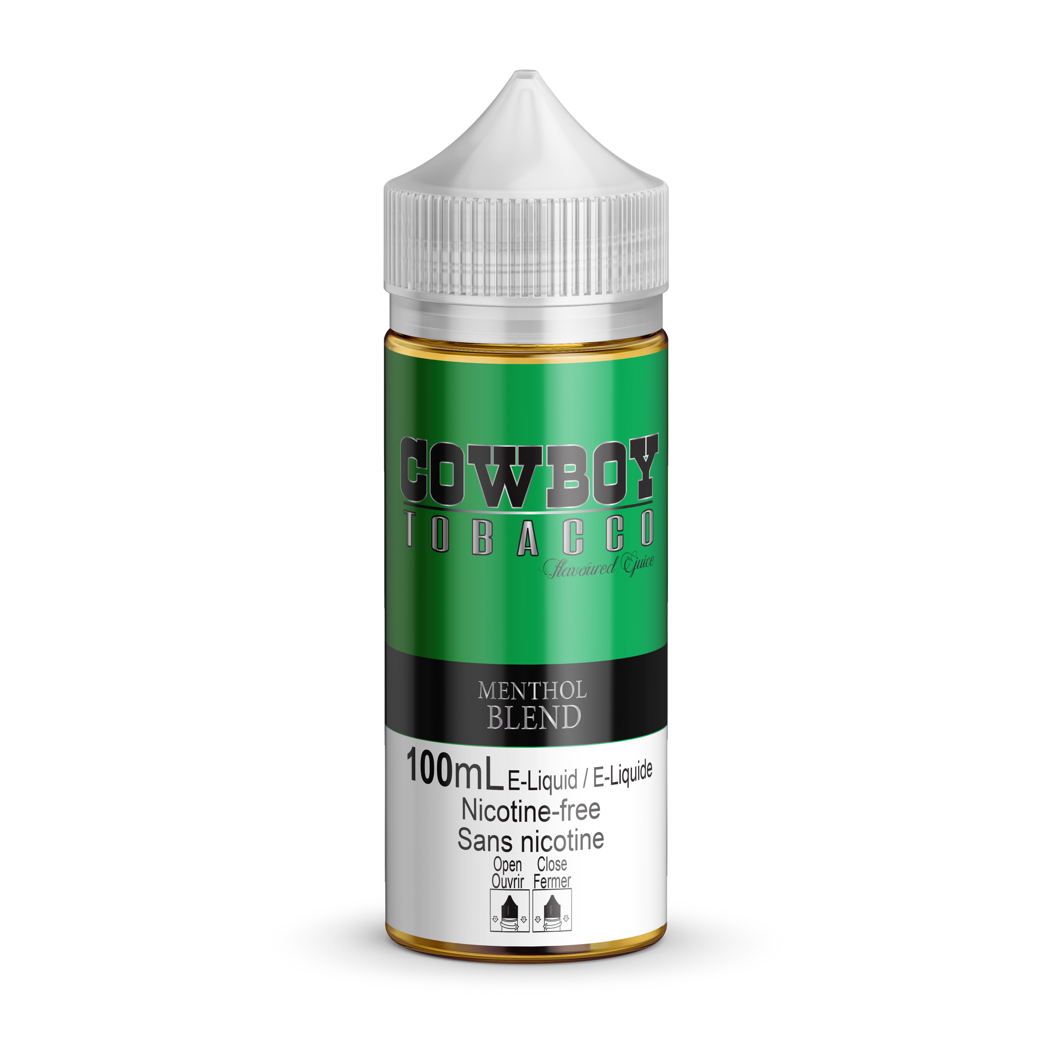 Cowboy Tobacco Menthol Blend 100ml - Bulk E-Juice Canada Cowboy Tobacco Menthol Blend 100ml - Bulk E-Juice Canada