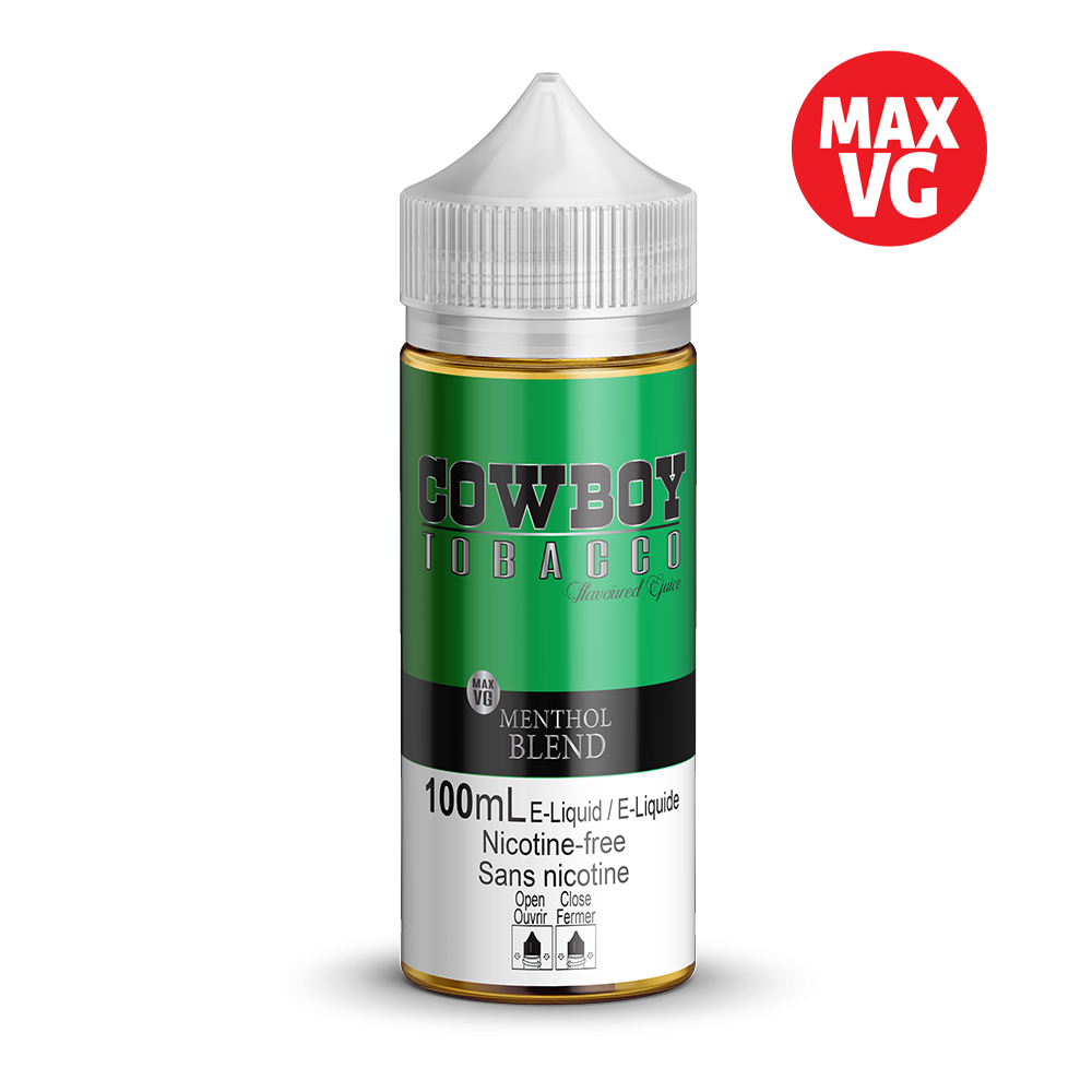 MAX VG Cowboy Tobacco Menthol Blend 100ml