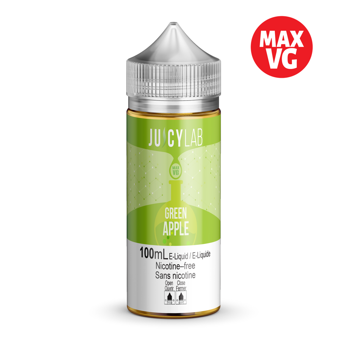 MAX VG Juicy Lab Green Apple 100ml